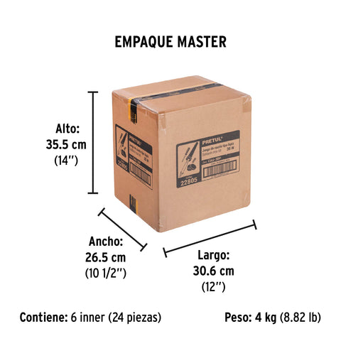 Cautín 30 W tipo lápiz con accesorios trabajo ligero, Pretul | CAU-30P | 22805