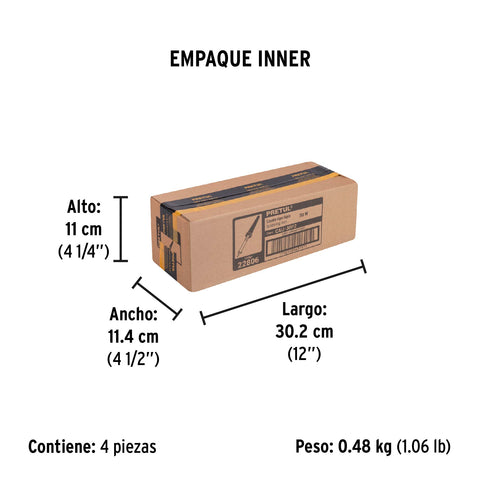 Cautín 30 W tipo lápiz para trabajo ligero, Pretul | CAU-30P2 | 22806