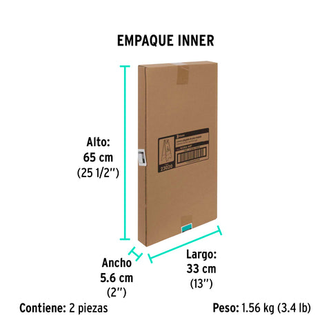 Letrero de piso resbaloso, 62 cm, KLINTEK | RESBA-60P | 23020