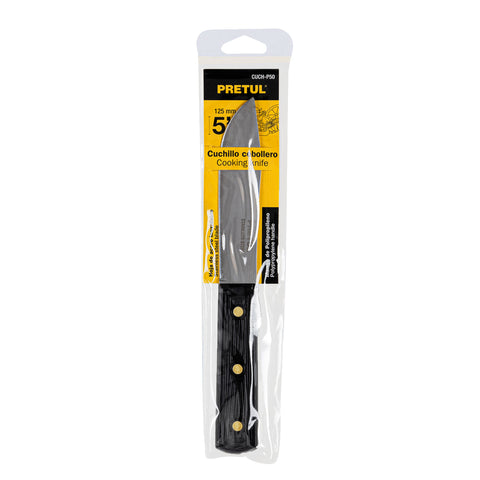 Cuchillo cebollero 5' mango de polipropileno, Pretul | CUCH-P50 | 23084