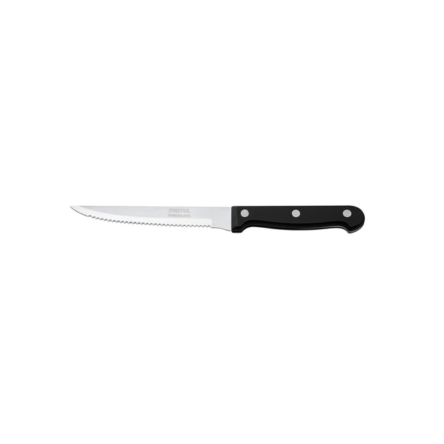 Cuchillo con sierra para asado 5' mango de plástico, Pretul (CUCH-P52)
