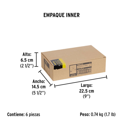 Llave p/manguera, de latón 100g, 1/2', blíster, PRETUL | LL-JAR-PB | 23145