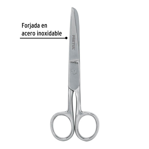 Tijera 5' de acero inoxidable para costura, PRETUL | TP-8642-5 | 23152