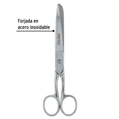 Tijera 7' de acero inoxidable para costura, PRETUL | TP-8642-7 | 23156