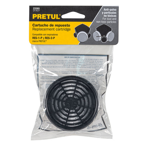 Filtro de repuesto, polvos y partículas, Pretul | CF-PO-P | 23393