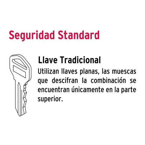 Cerradura para mueble, modelo 21, cromo, HERMEX BASIC | CM-21C-P | 23506