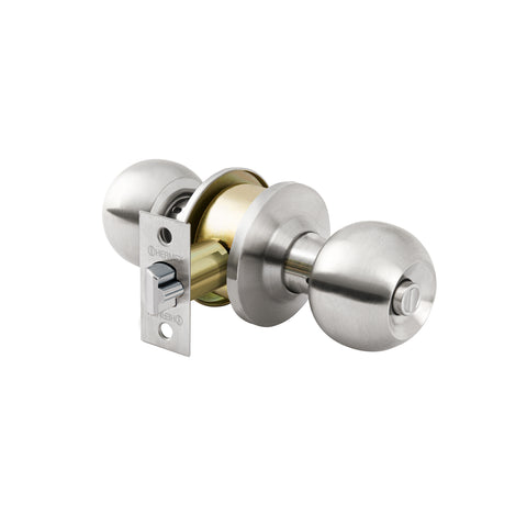Cerradura tipo esfera, cilíndrico, recámara, cromo, BASIC | BAL-CM-RP | 23565