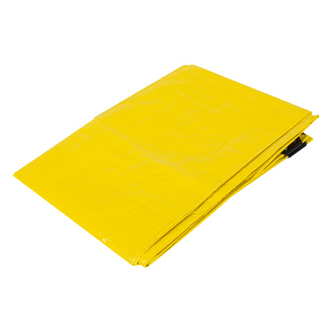 Lona de polietileno 2 x 3 m, amarilla, 110 g/m2, PRETUL | LP-23A | 23739