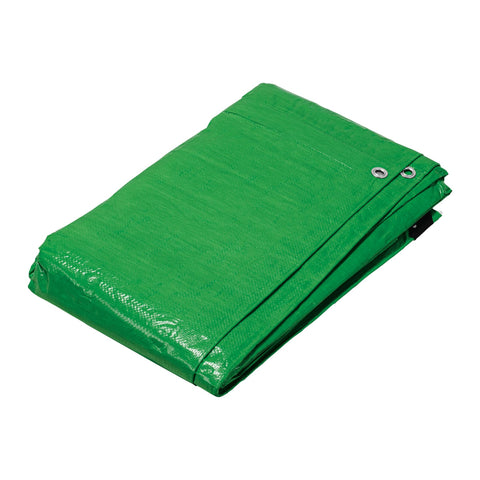 Lona de polietileno 5 x 6 m, verde, 110 g/m2, PRETUL | LP-56V | 23752