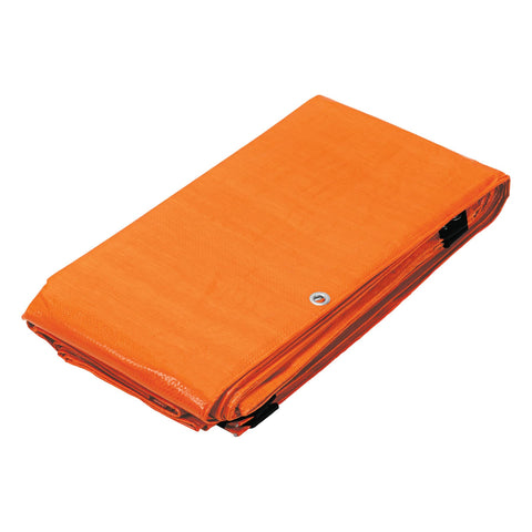 Lona de polietileno 5 x 6 m, naranja, 110 g/m2, PRETUL | LP-56N | 23760
