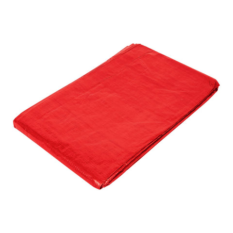 Lona de polietileno 4 x 5 m, roja, 110 g/m2, PRETUL | LP-45R | 23766