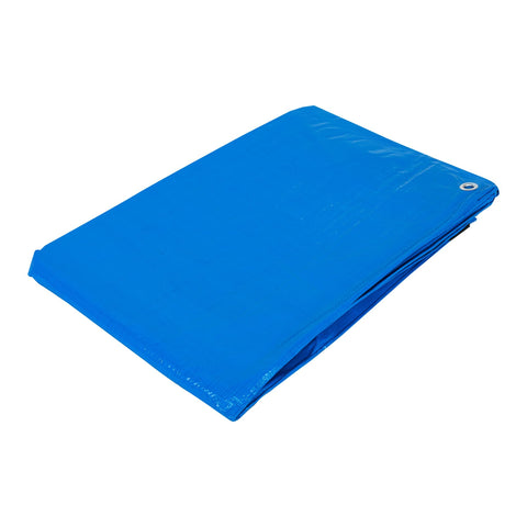Lona de polietileno 3 x 6 m, azul, 110 g/m2, PRETUL | LP-36 | 23779