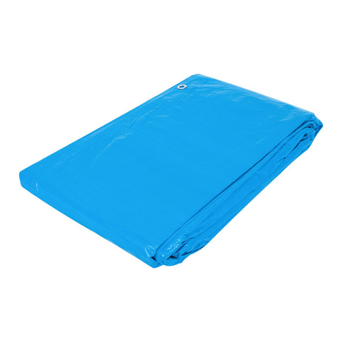 Lona de polietileno 6 x 6 m, azul, 110 g/m2, PRETUL | LP-66 | 23784