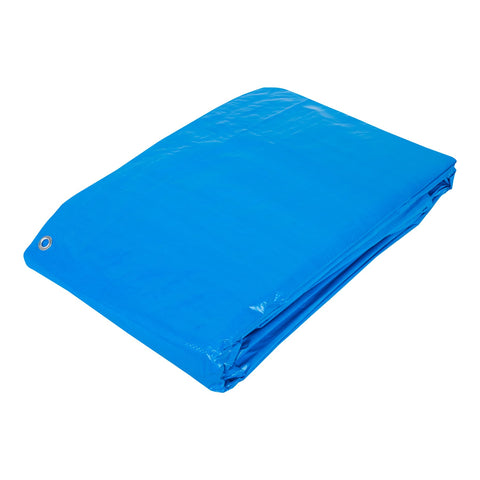 Lona de polietileno 7 x 10 m, azul, 110 g/m2, PRETUL | LP-710 | 23786