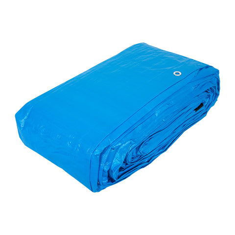Lona de polietileno 9 x 14 m, azul, 110 g/m2, PRETUL | LP-914 | 23787