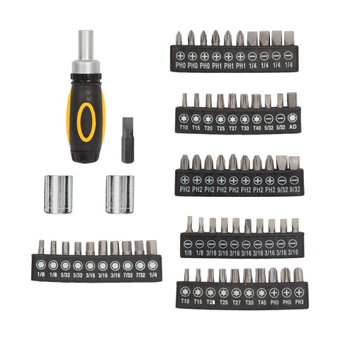 Juego de 81 herramientas 1/4' para mecánico, Pretul | JUDA-81P | 23972