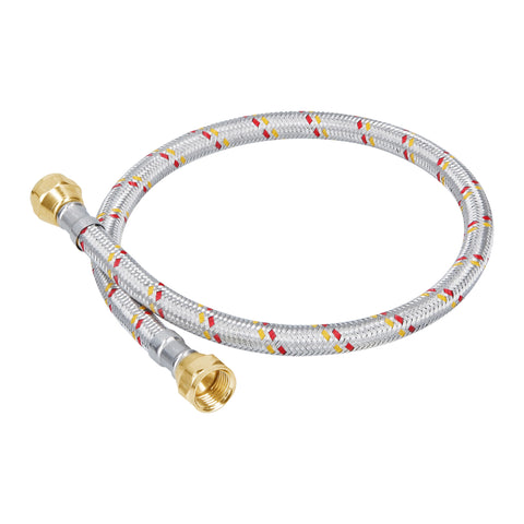 Manguera para gas, aluminio, 3/8' flare, 60 cm, FOSET BASIC | FGA-06P | 24060