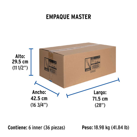 Manguera para gas, aluminio, 3/8' flare, 400 cm, FOSET BASIC | FGA-40P | 24065