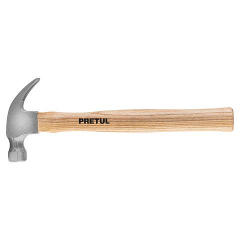 Martillo semipulido, 7 oz, uña curva, PRETUL | MA-7P | 25000