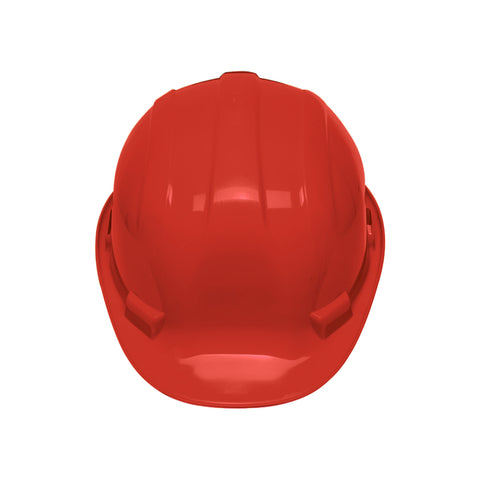 Casco de seguridad, ajuste de intervalos, rojo, Pretul | CAS-RP | 25044