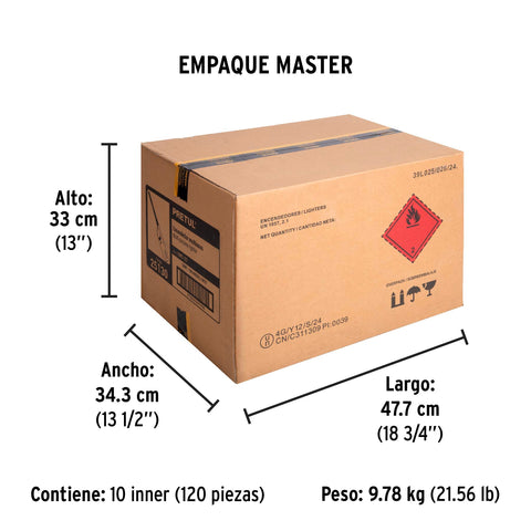 Encendedor multiusos, recargable, 27 cm, PRETUL | ENC-27 | 25130