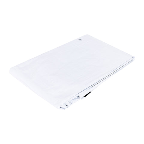 Lona de polietileno 6 x 6 m, blanca, 110 g/m2, PRETUL | LP-66B | 26137
