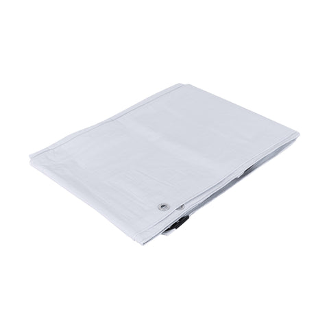 Lona de polietileno 3 x 6 m, blanca, 110 g/m2, PRETUL | LP-36B | 26139
