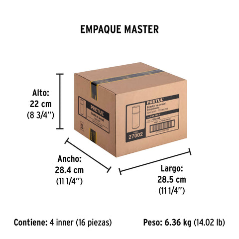 Pintura en aerosol, gris primario, 400ml,Pretul | PAP-GR-P | 27002