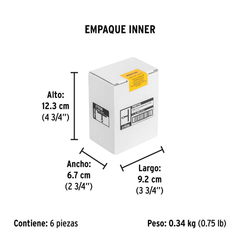 Llave para broquero de 1/2', PRETUL | LL-BRO-1/2-P | 27036
