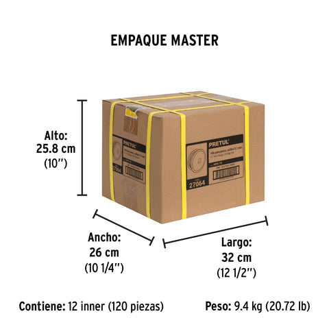 Carrete con 100 m de hilo para pesca azul calibre 0.70 mm | HIPE-70 | 27064