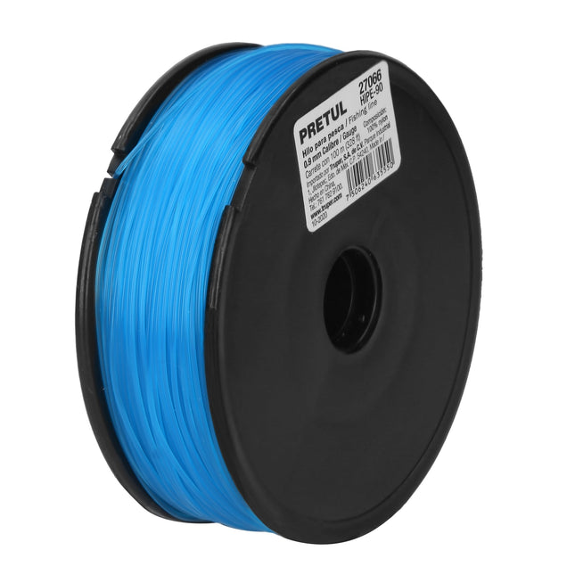 Carrete con 100 m de hilo para pesca azul calibre 0.90 mm (HIPE-90)