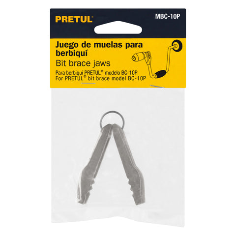 Juego de muelas para berbiquí 12', PRETUL | MBC-10P | 27110