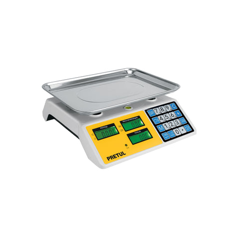 Báscula electrónica multifunciones 30 kg, Pretul | BASE-30P | 27119