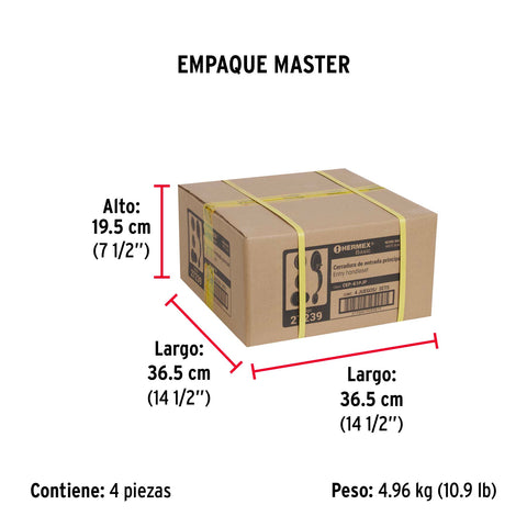 Jaladera y perilla, Berna llave-mariposa, negro, BASIC | CEP-61PJP | 27239