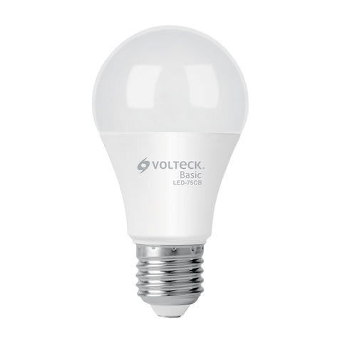Lámpara LED A19 10 W (equiv. 75 W), luz cálida, caja, Basic | LED-75CB | 28064