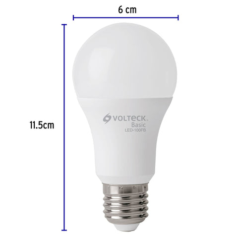 Lámpara LED A19 14 W (equiv. 75 W), luz de día, caja, Basic | LED-100FB | 28065