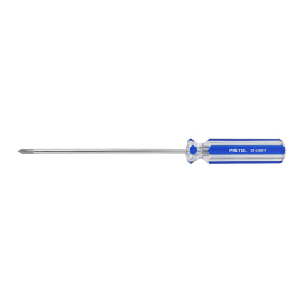 Desarmador de cruz 1/8' x 4' mango de PVC, Pretul | DP-1/8X4TP | 28076