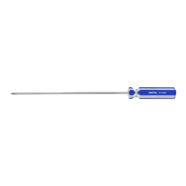 Desarmador de cruz 1/8' x 6' mango de PVC, Pretul | DP-1/8X6TP | 28077