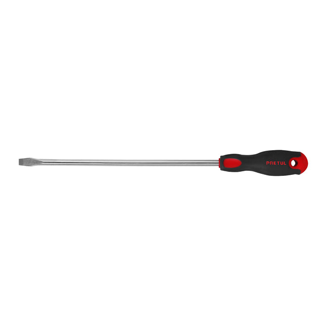 Desarmador plano 3/8' x 12' mango Comfort Grip, Pretul | DR-3/8X12BP | 28081