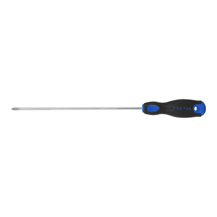 Desarmador de cruz 1/8' x 4' mango Comfort Grip, Pretul | DP-1/8X4BP | 28082