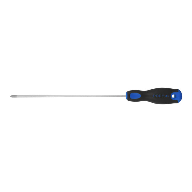 Desarmador de cruz 1/8' x 4' mango Comfort Grip, Pretul | DP-1/8X4BP | 28082