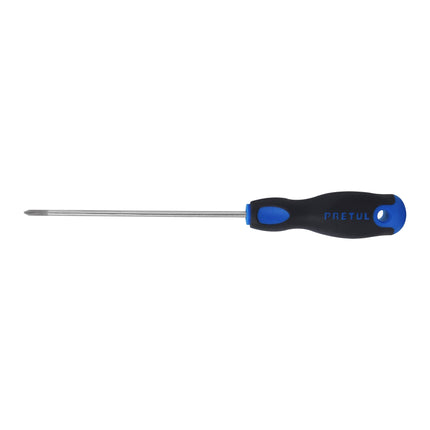 Desarmador de cruz 1/8' x 6' mango Comfort Grip, Pretul | DP-1/8X6BP | 28083