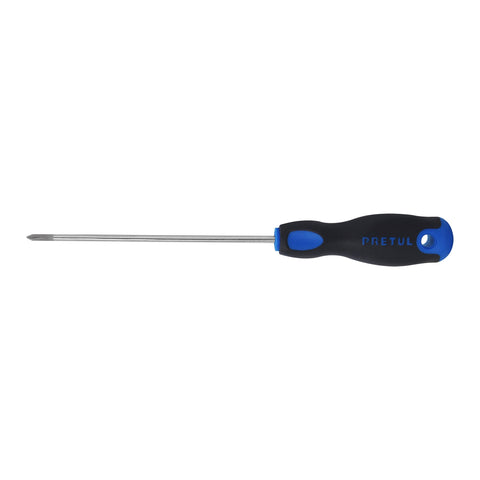 Desarmador de cruz 1/8' x 6' mango Comfort Grip, Pretul | DP-1/8X6BP | 28083