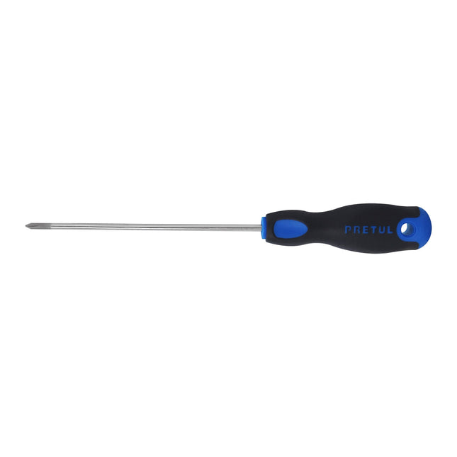 Desarmador de cruz 1/8' x 6' mango Comfort Grip, Pretul | DP-1/8X6BP | 28083