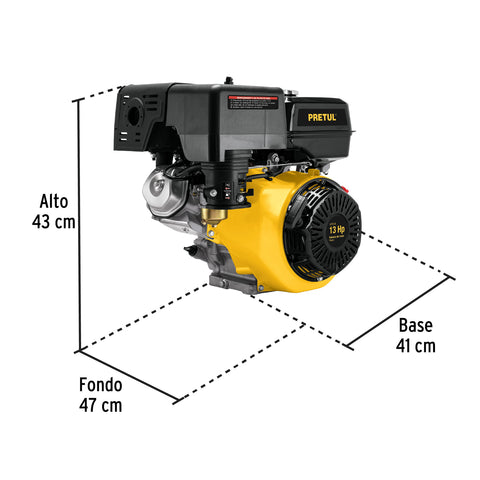 Motor a gasolina 13 HP, Pretul | MOG-130P | 28115