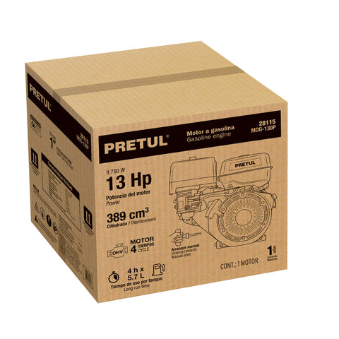 Motor a gasolina 13 HP, Pretul | MOG-130P | 28115