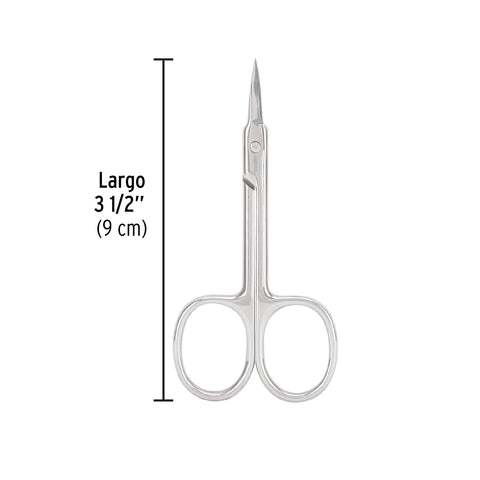 Tijera para manicure 3-1/2', punta extrafina, PRETUL | UNA-435P | 28233