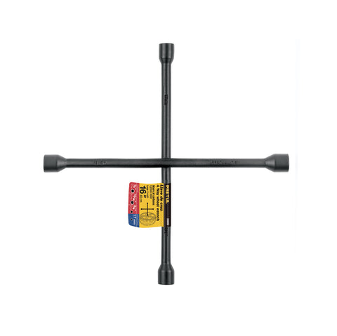Llave de cruz 16', acabado negro mate, PRETUL | LLCR-16P | 28889