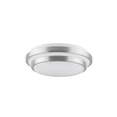 Luminario LED plafón decorativo 22W 6500K, metálico, BASIC | PLA-704L | 29008