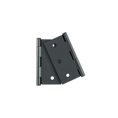 Bolsa c/2 bisagras cuadradas 3', plana, negro, BASIC | BC-306PPB | 29067